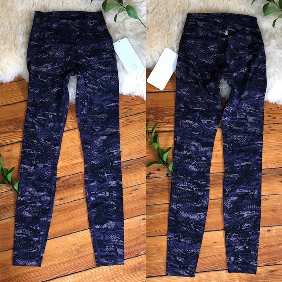 NWT💕Align Lululemon Pant 28” Wave Camo Legging - Picture 2 of 8